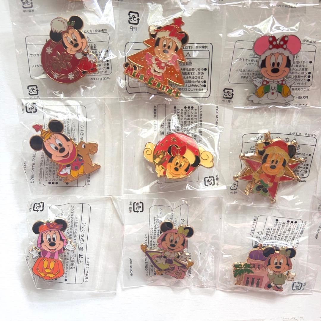 ディズニーシー アブーズバザール ミニーマウス ピンバッジ ピンズ 22点