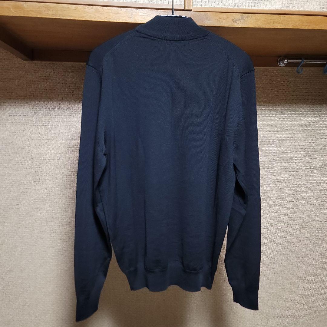 極美品　Drumohr modernfit 30ゲージ モックネックニット
