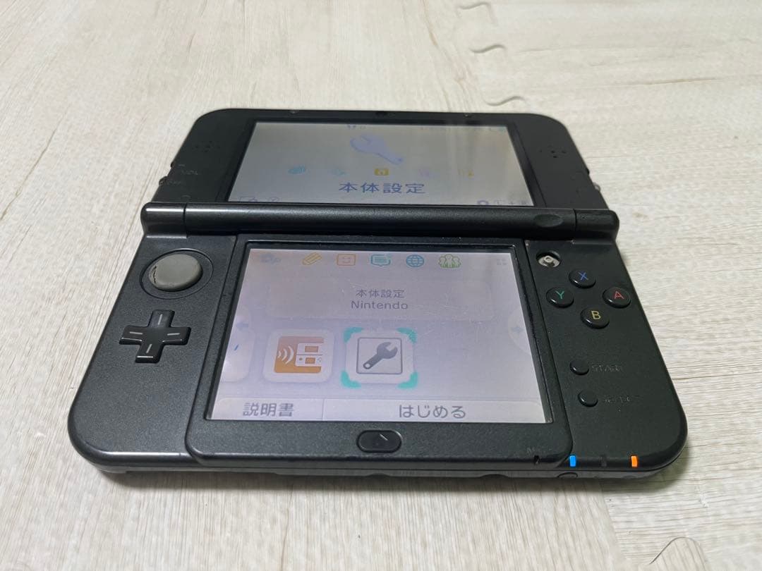 Nintendo 任天堂 new 3DS LL メタリックブラック ジャンク