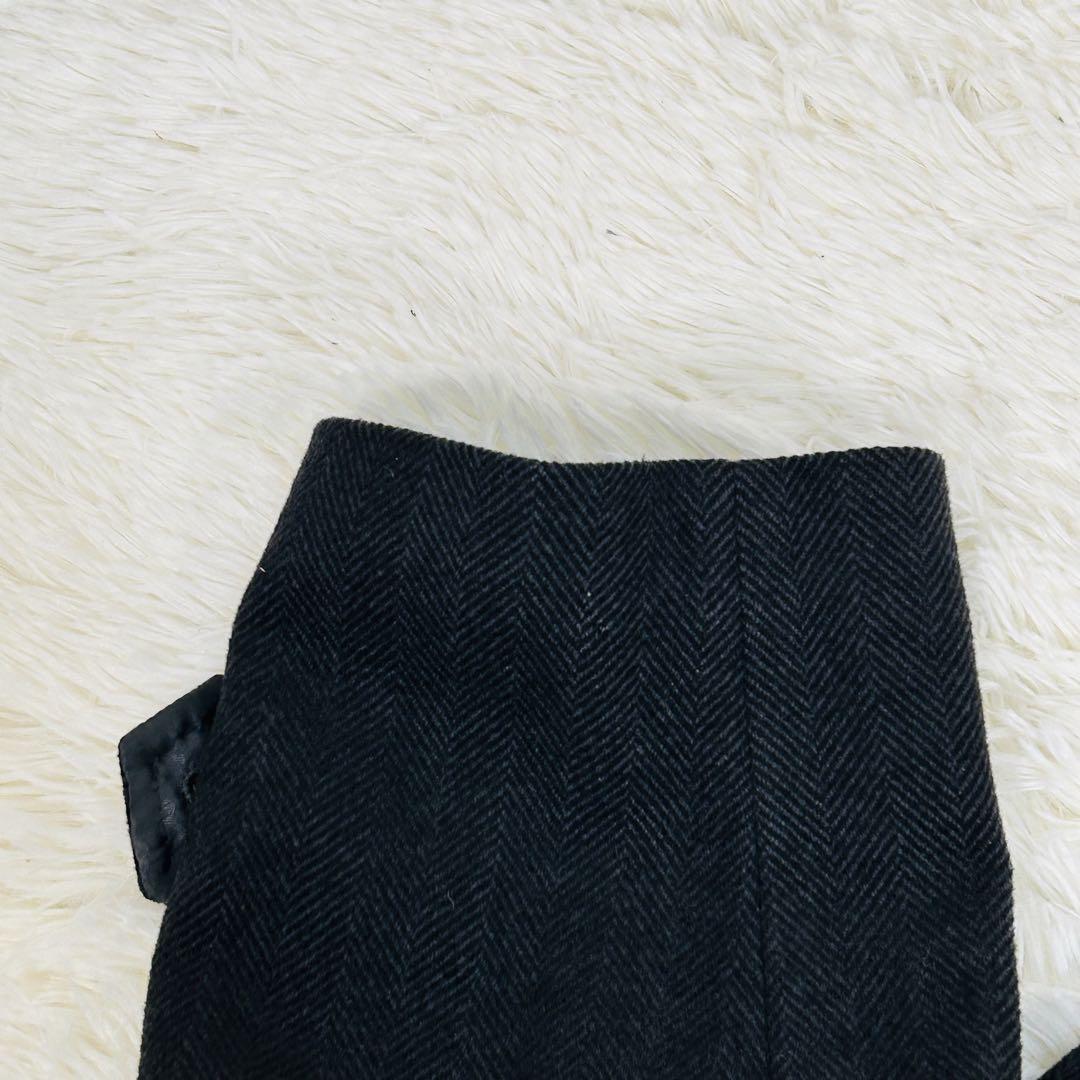 〈極美品〉ピュア カシミア 100% ロング コート LLサイズ メンズ 黒