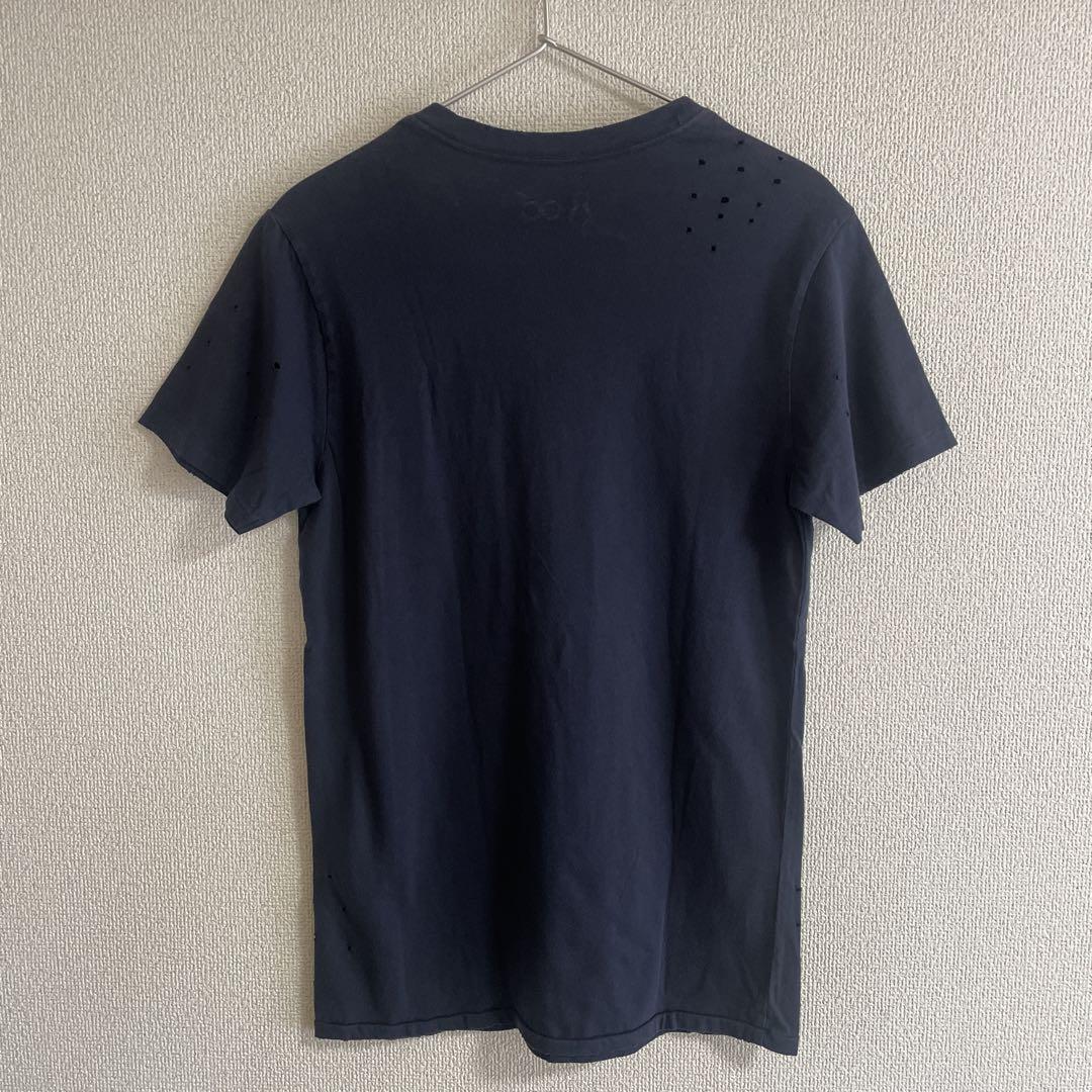 ロンハーマン・8100・定番ダメージTシャツ・ターコイズ・クルー ロンハーマン・8100・定番ダメージTシャツ・ターコイズ・クルー