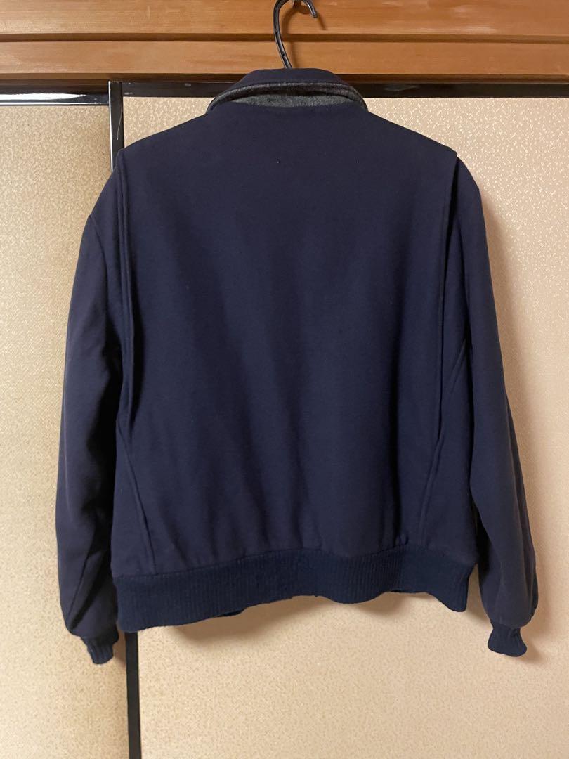 80s USA製 Woolrich ウールリッチ ウールジャケット ブルゾン