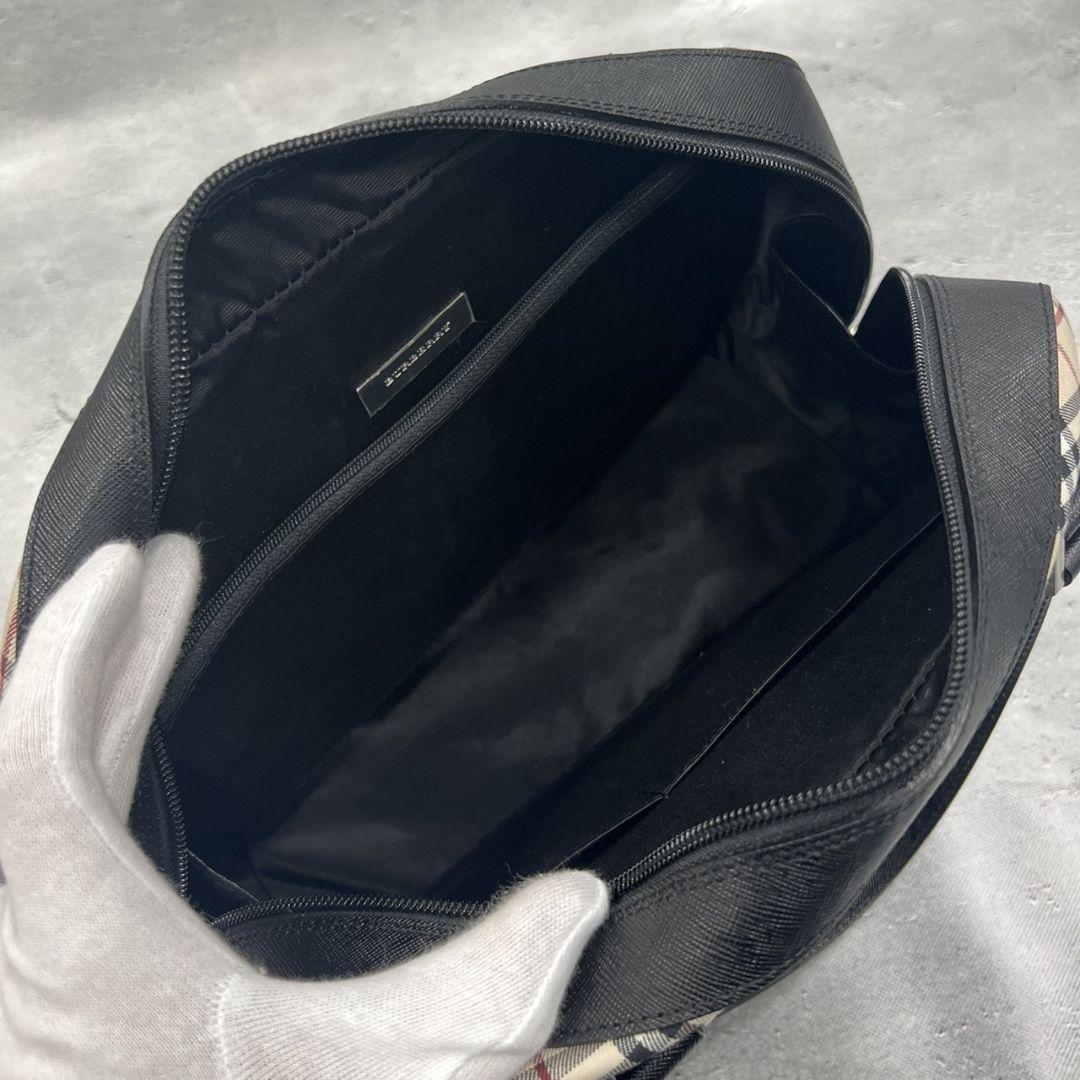 最安値定番 激安 Burberry バーバリー ハンドバッグ チェック レザー ボストン qCcPD-m49886756575 安い国産