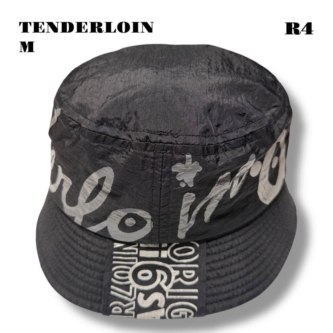 希少品！ TENDERLOIN ナイロン ハット ブラック 黒 M - メルカリ