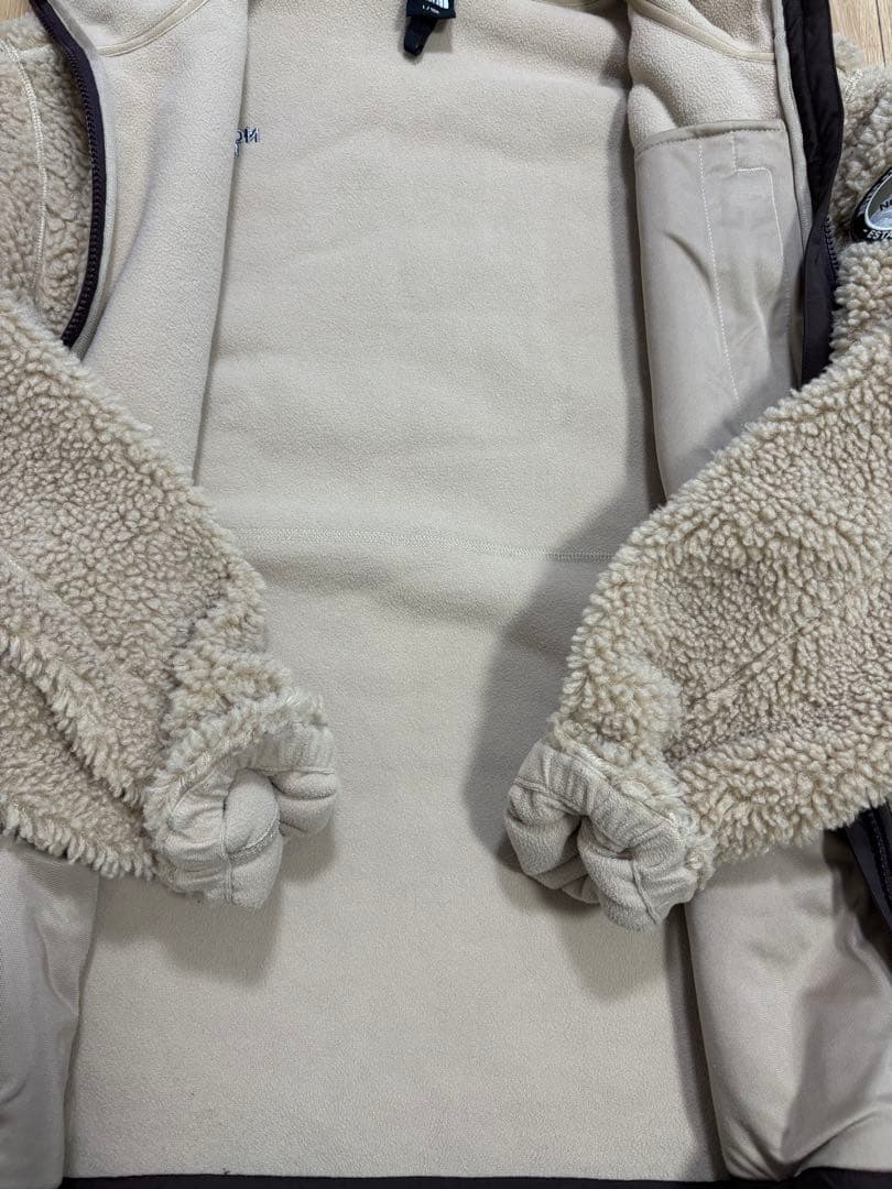 THE NORTH FACE フリースジャケット ベージュ