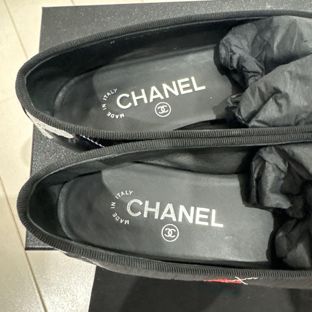 CHANEL バレリーナ　37 ブラック