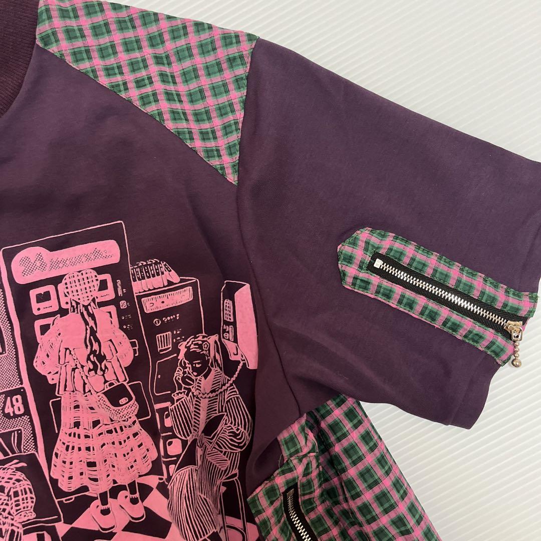 ヘイヘイ HEIHEI   トップス　Tシャツ　パープル系　匿名発送