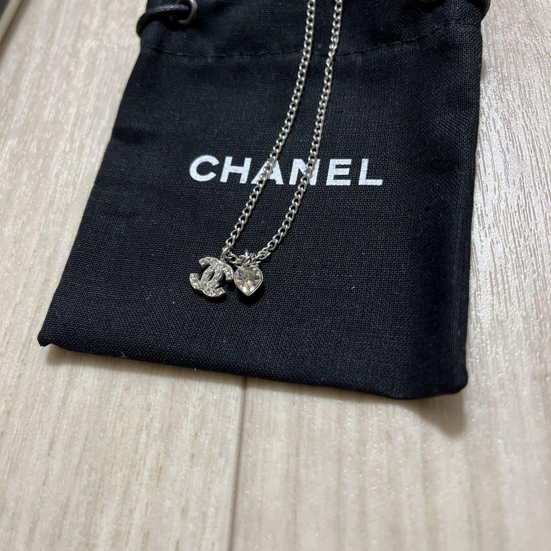 ★ギフトにもおすすめ★【CHANEL】ラインストーンCCネックレス ☆ギフトにもおすすめ☆【CHANEL】ラインストーンCCネックレス
