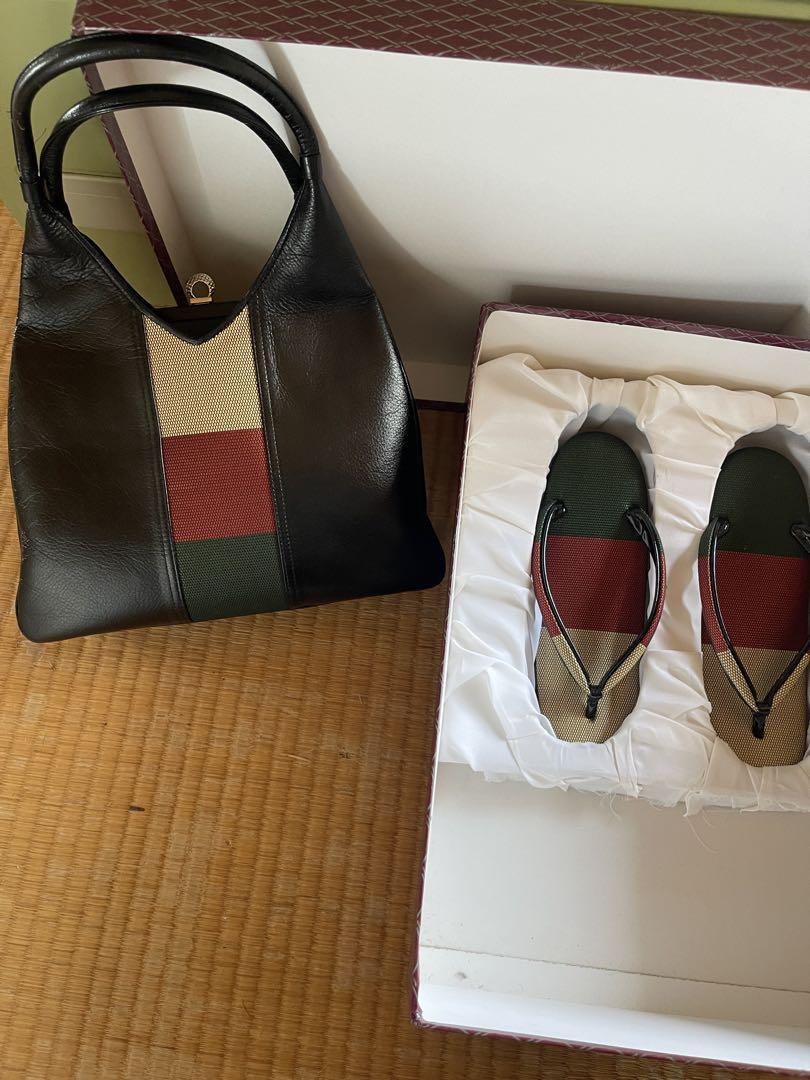 和装用バッグと草履のセット