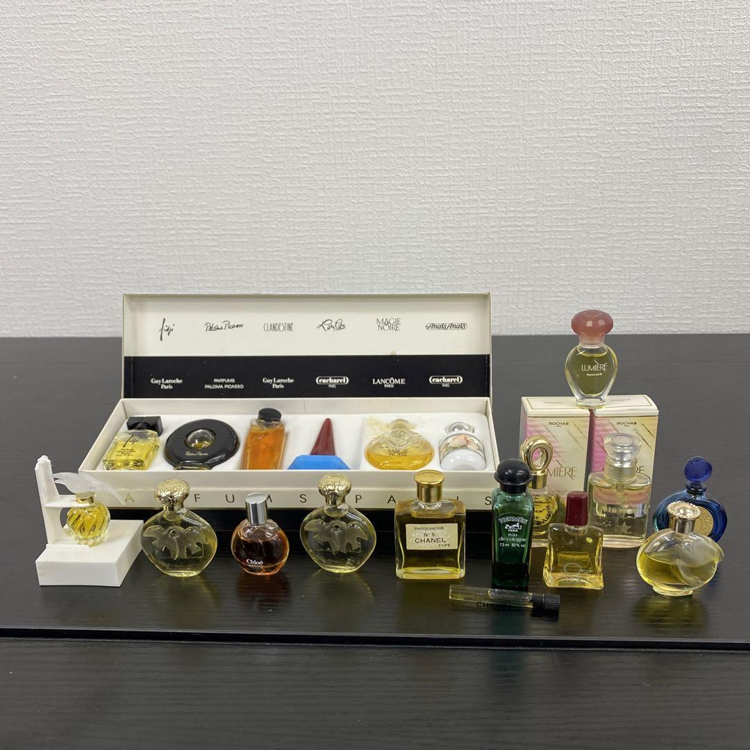 【中古品】シャネル　エルメス　ニナリッチ　クロエなど　ミニ香水　20個セット