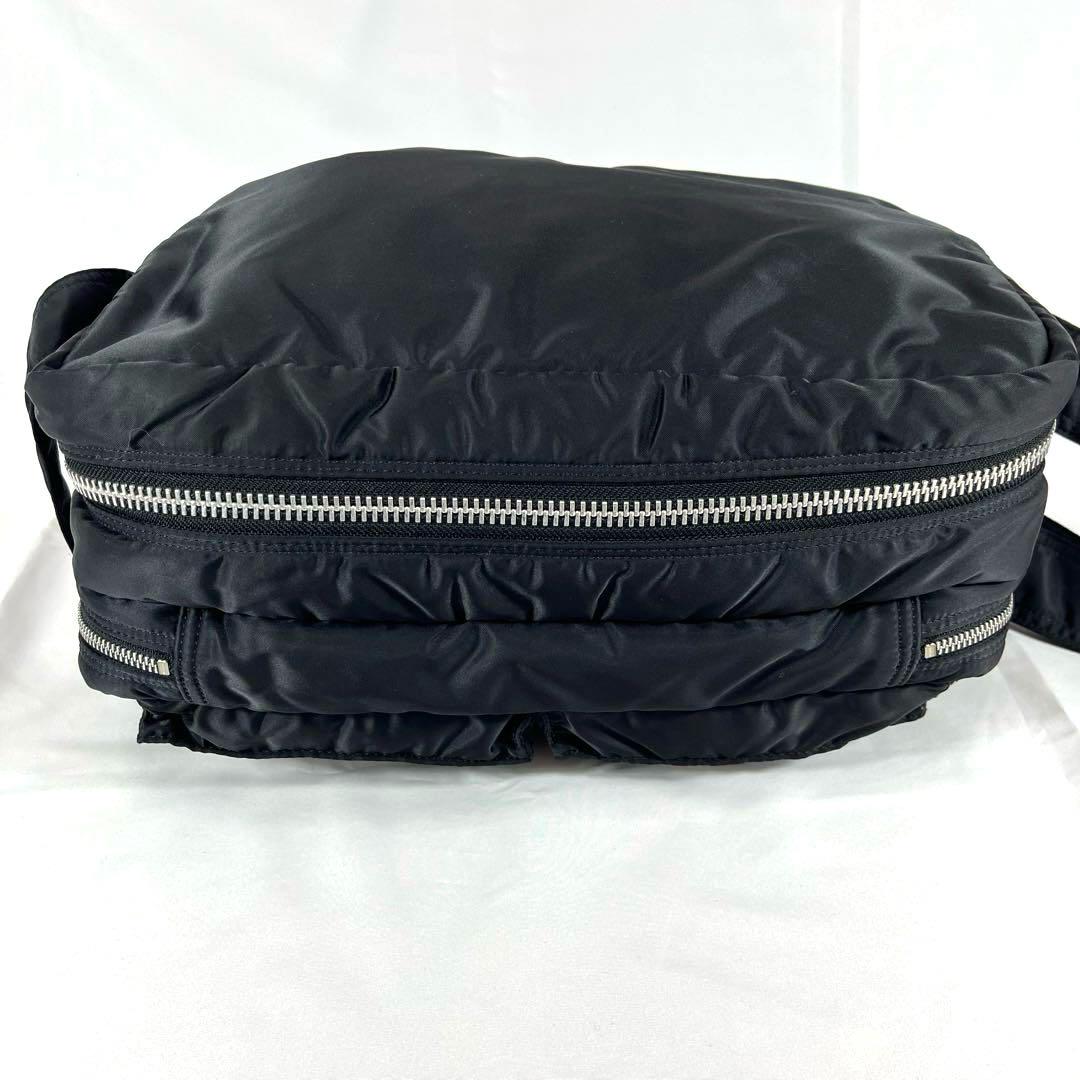 【希少】PORTER タンカー　XL 2層式　ショルダーバッグ　ブラック