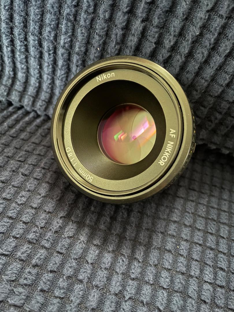 Nikon AF Nikkor 50mm f/1.8D Lens ニコンレンズ