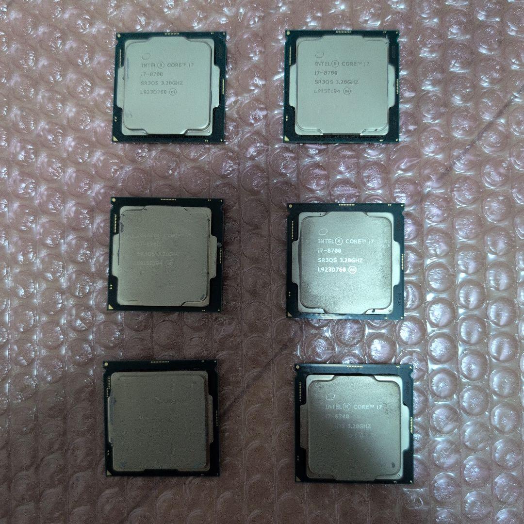 CPU core i7 6個セット⑧