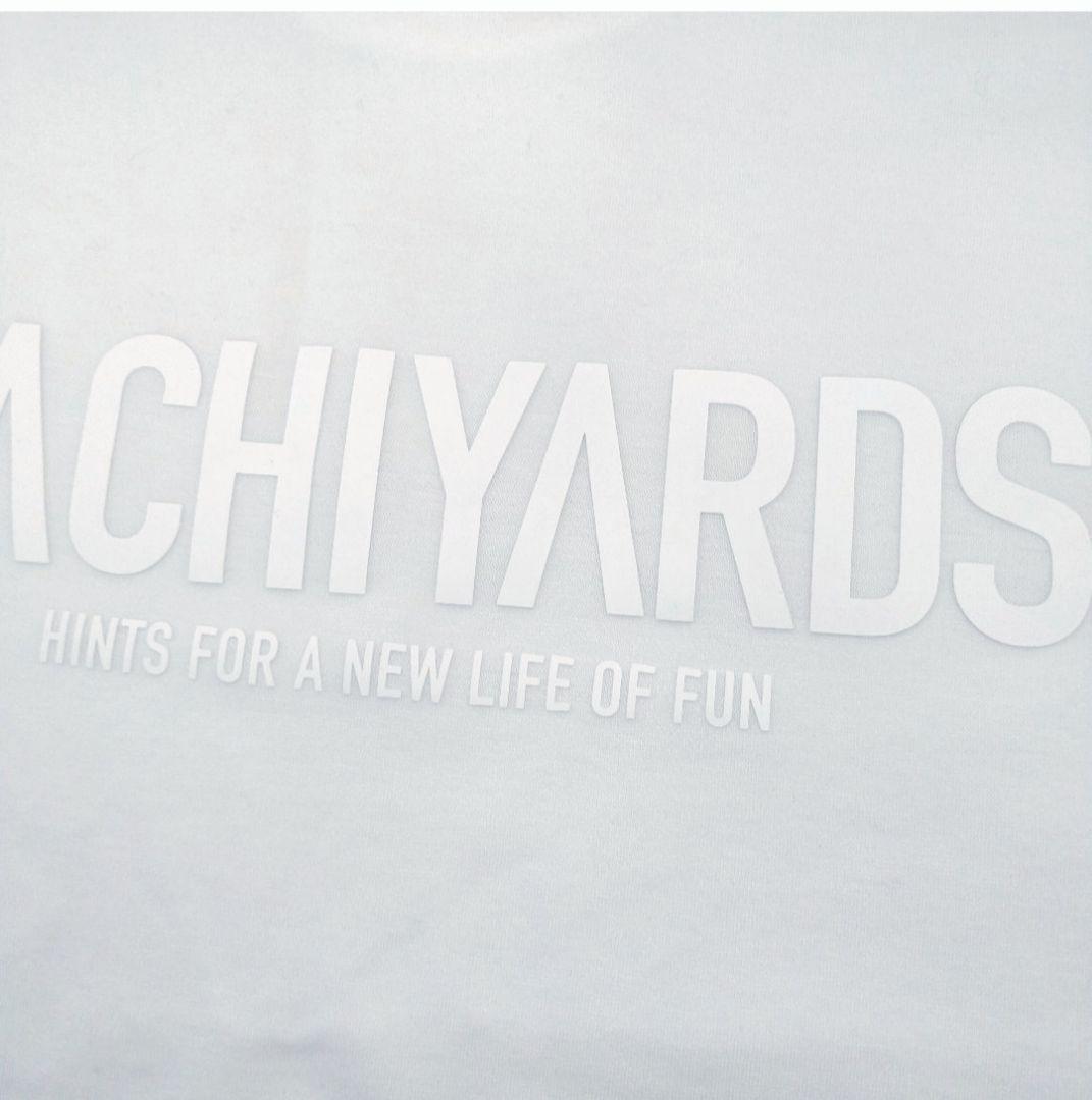 8YARDS ハチヤーズ モックネックシャツ ホワイト レディースL