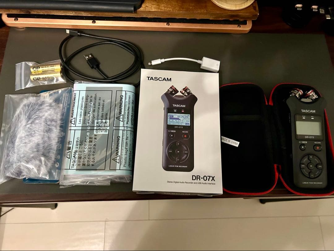 TASCAM DR-07Xセット