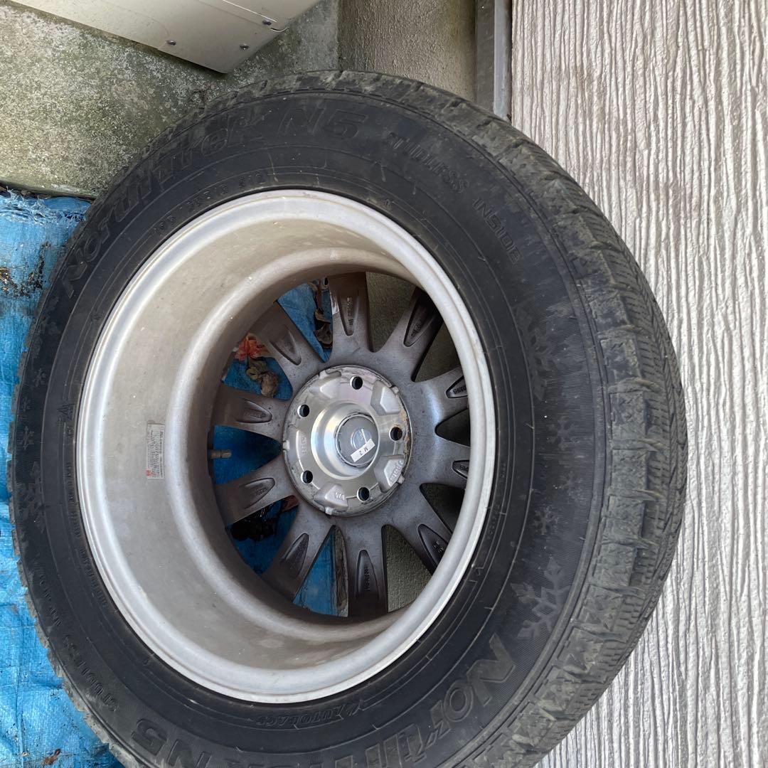 スタッドレス 195/65R15 5スポークホイールセット