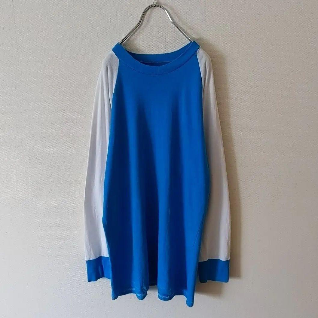 ドイツ製 古着 ユーロ vintage ラグランカットソー