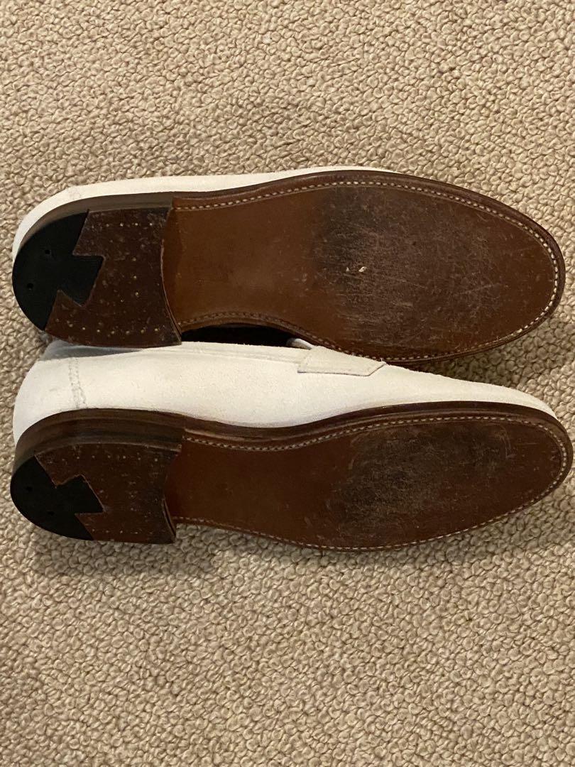 Alden スエードローファー