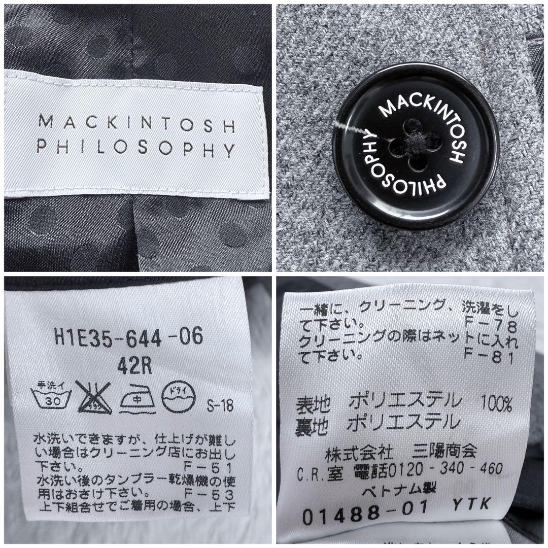 美品 XL Mackintosh philosophy テーラードジャケット