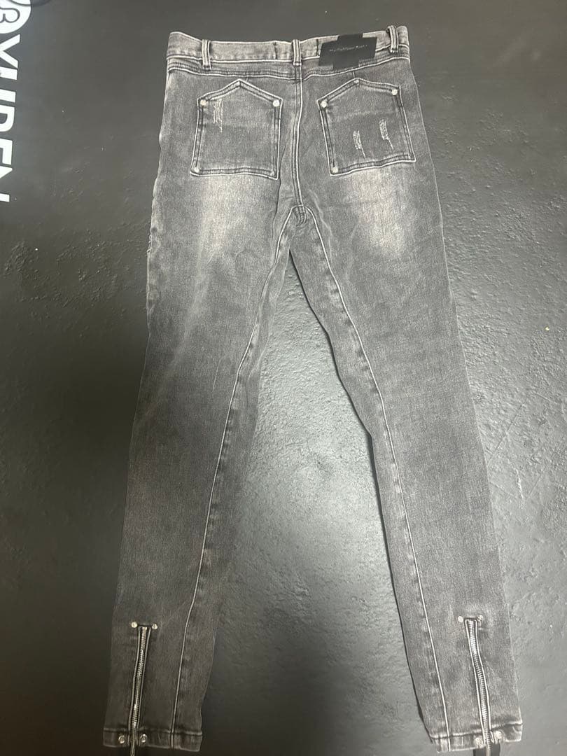 The Gentleman Tuxedo ダークグレー スキニージーンズ