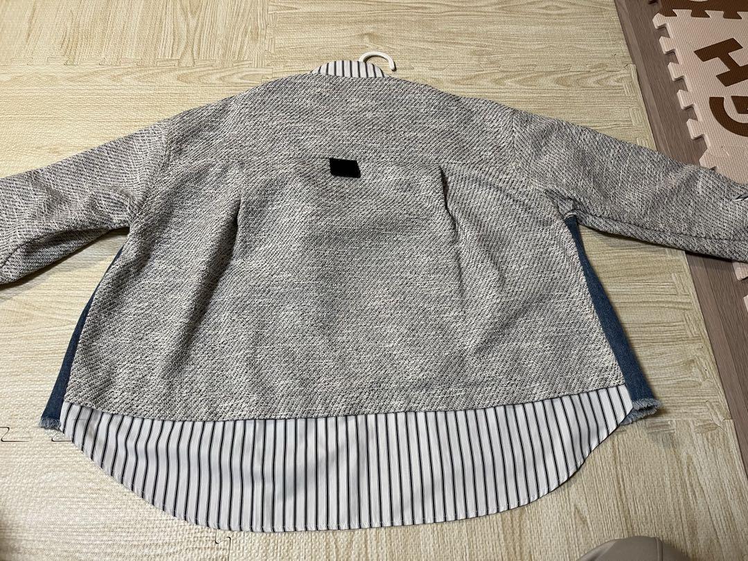 完売　Jena espace merveilleux デニムツイードジャケット