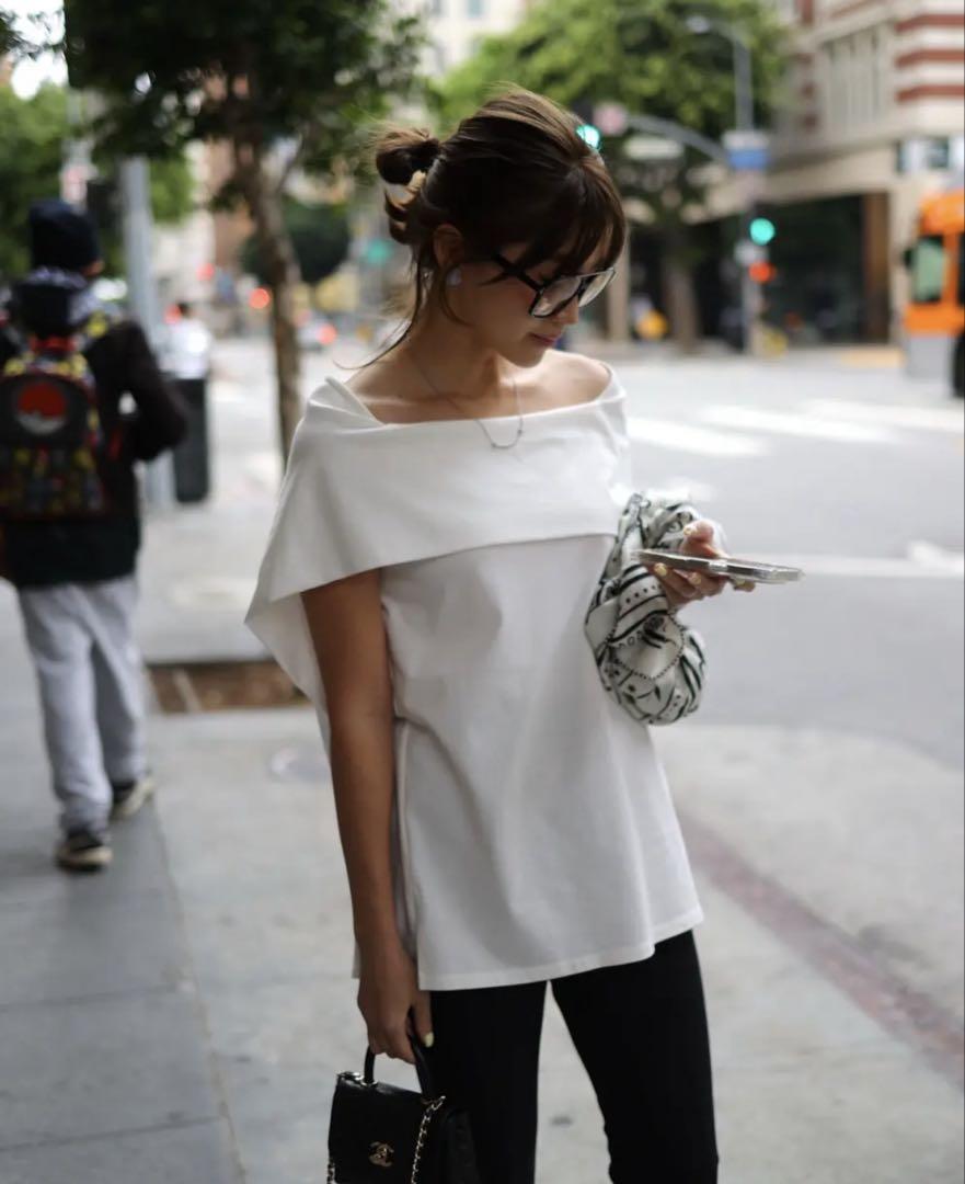 Gypsohila ジプソフィア Oyster Tops オイスタートップス　白