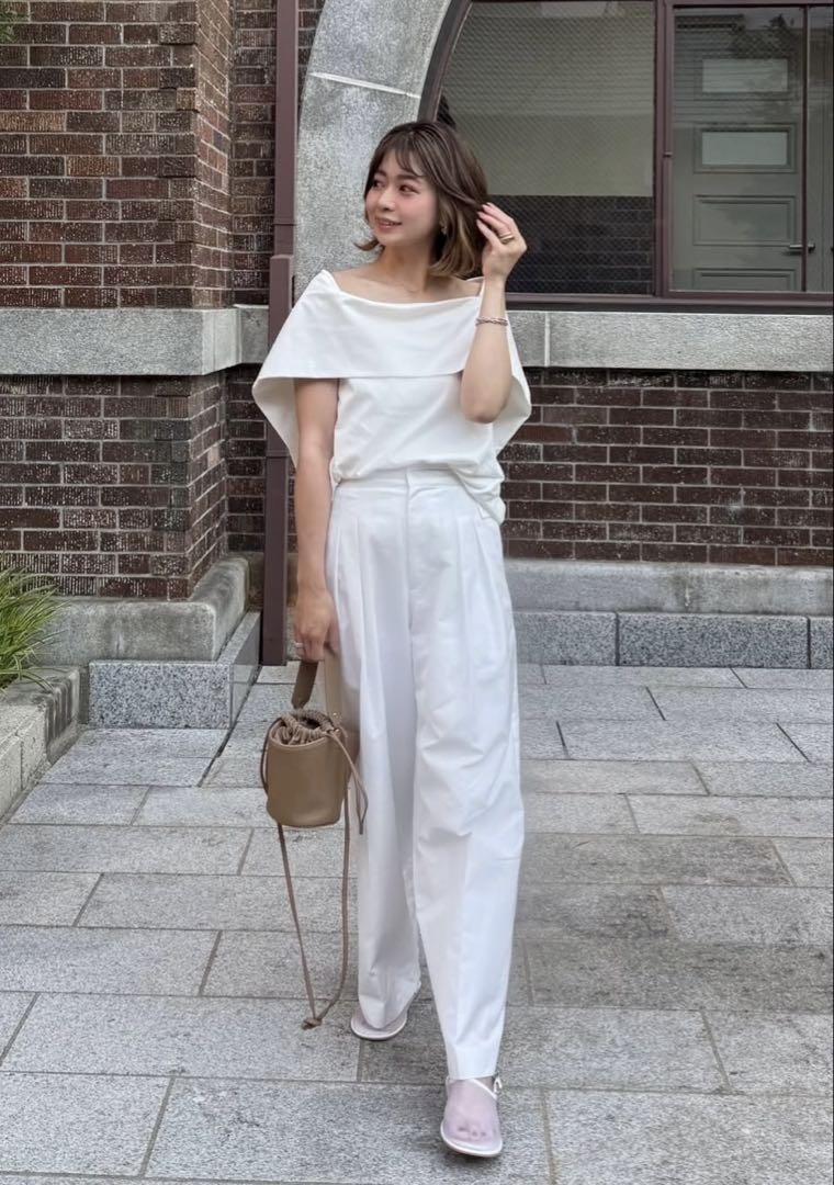 Gypsohila ジプソフィア Oyster Tops オイスタートップス　白