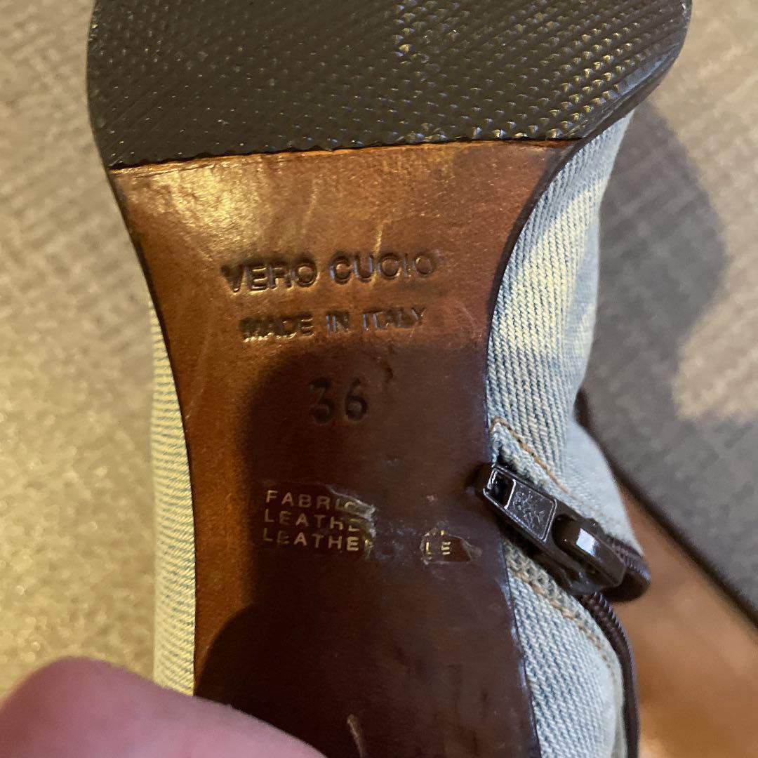豊富な2022 VERO CUOIO デニムブーツ X9ohU-m49916459602 好評セール