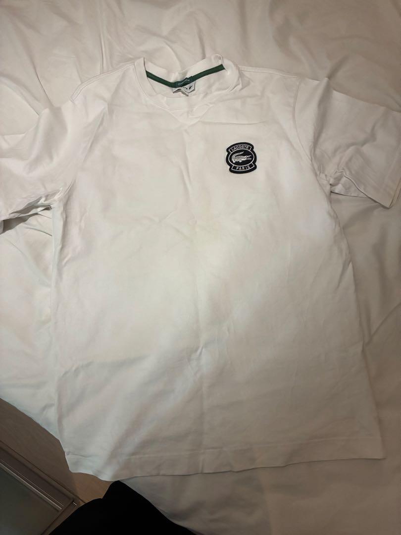 Lacoste beams ホワイト Tシャツ