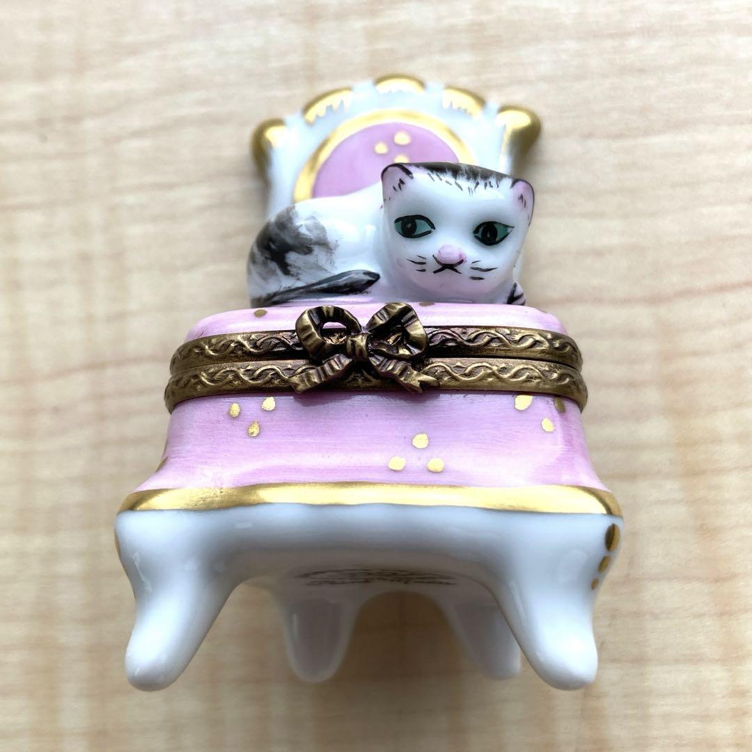 リモージュボックス　猫