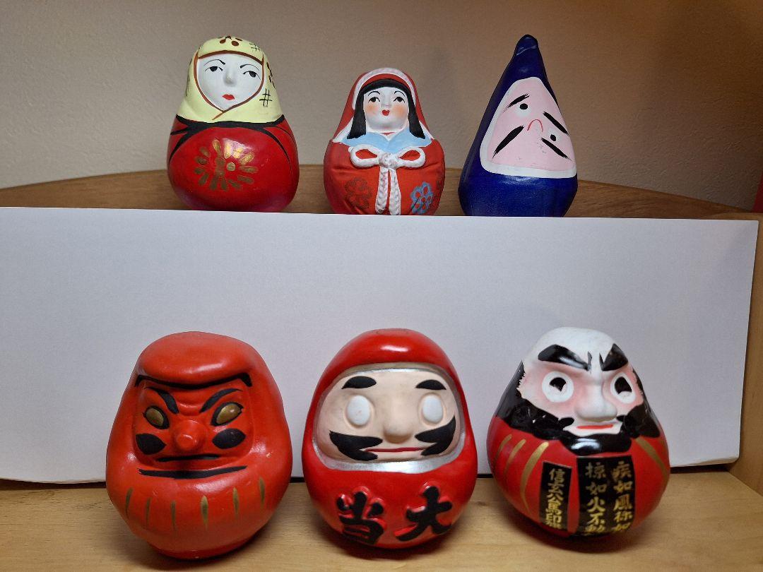 昭和レトロ　全国だるまシリーズ