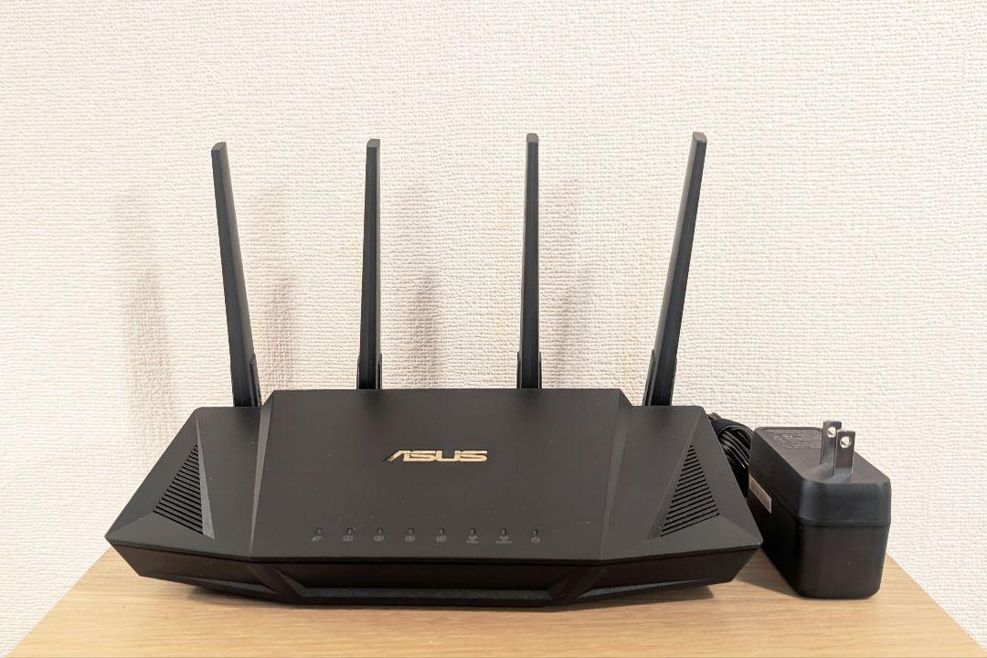 ASUS RT-AX3000 V2 デュアルバンド無線LANルーター