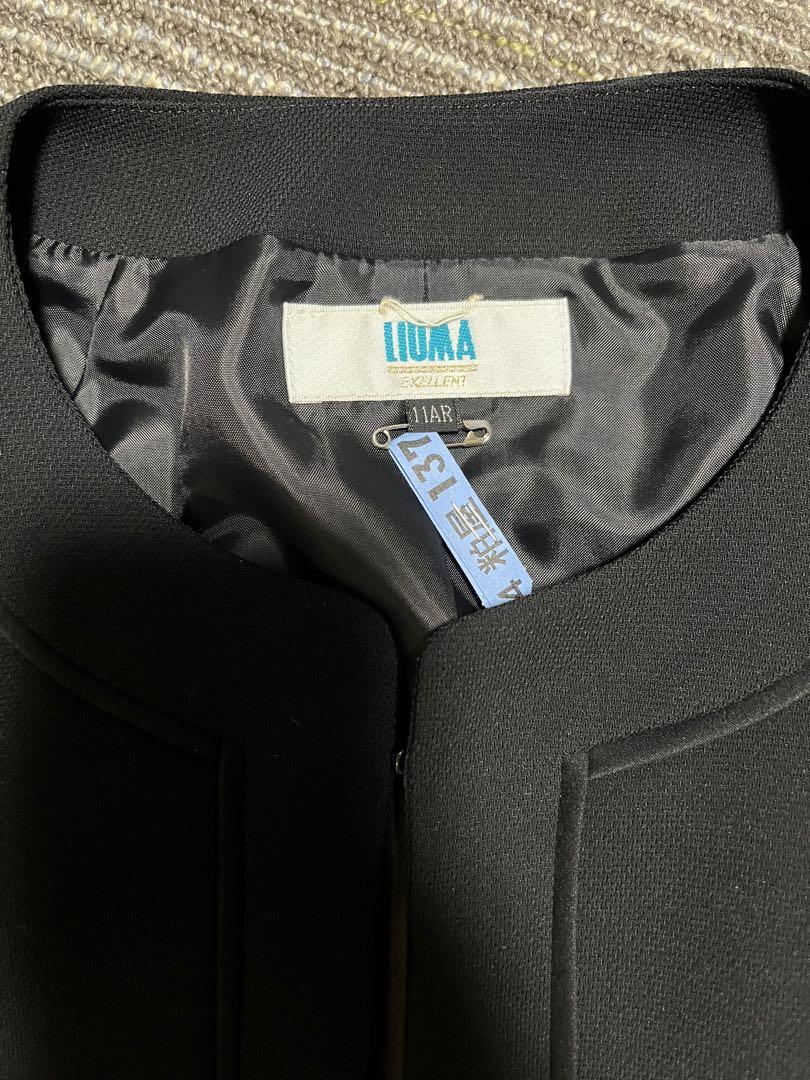 値下げしました【美品】礼服  LIUMA ブラックフォーマル 喪服  リボン