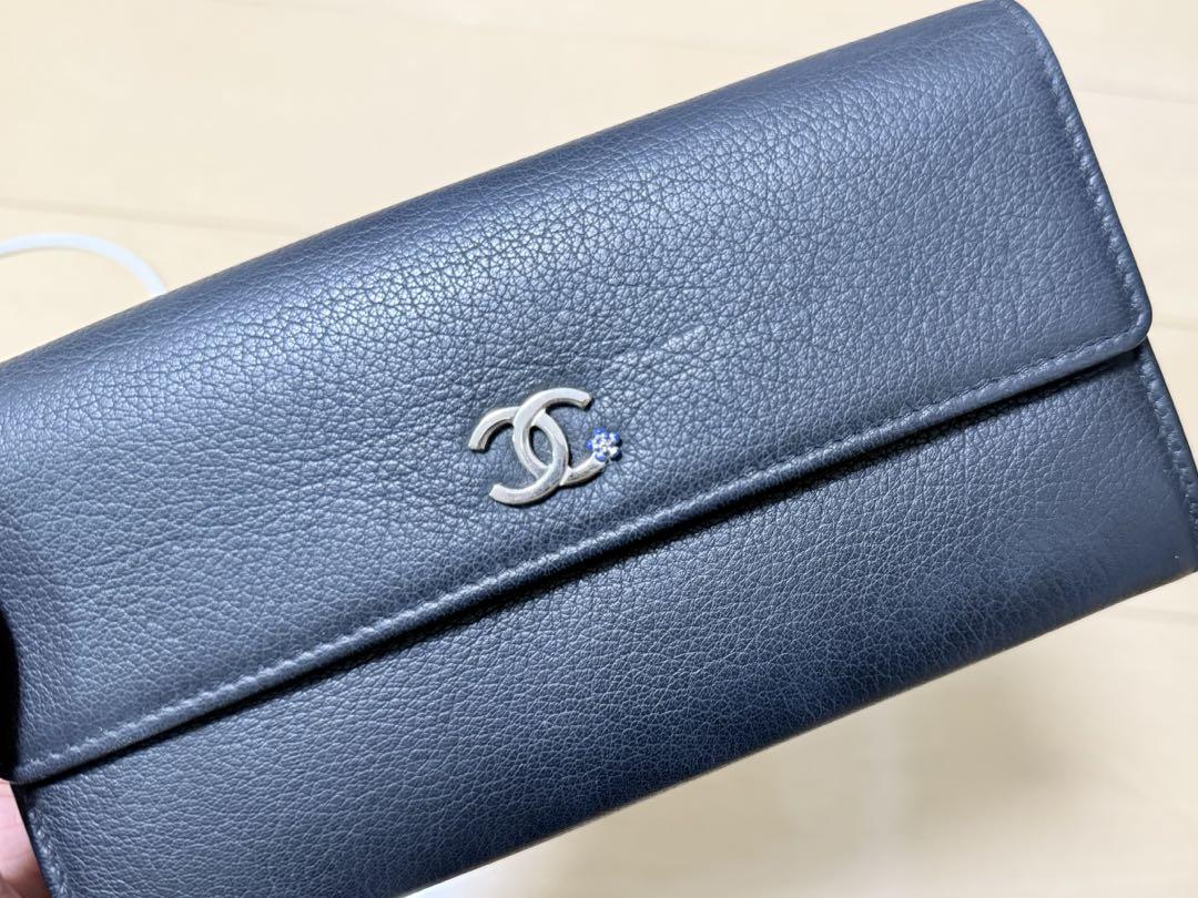 CHANEL 長財布 花 限定モデル