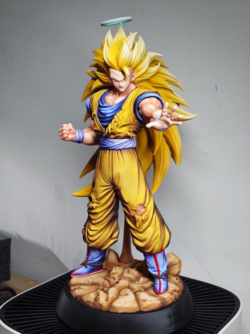ドラゴンボール孫悟空SSJ2 フィギュア ガレージキット H33 cm