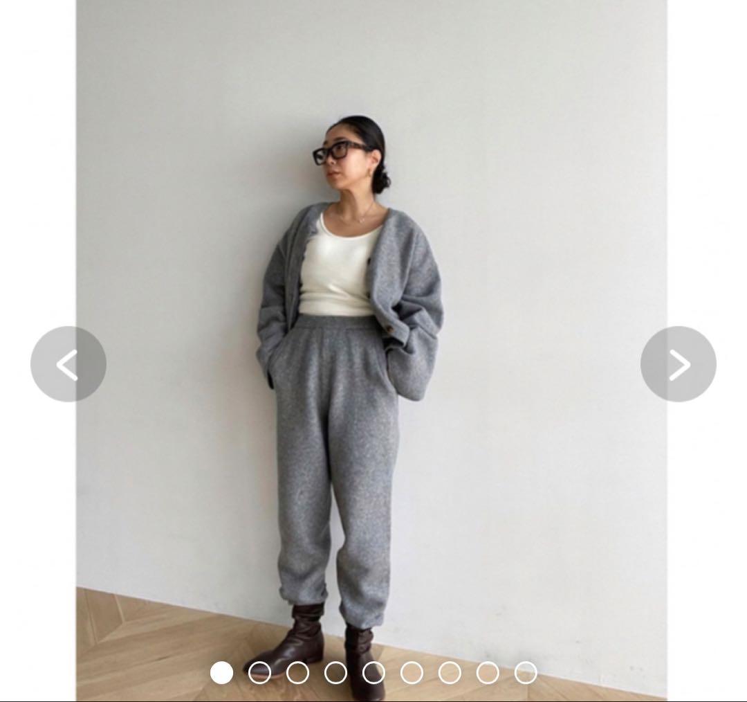 searoomlynn ウールリラックスセットアップ