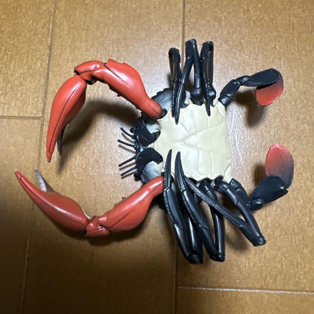 いきもの大図鑑 ノコギリガザミ 開封品 カニ ガシャポン - メルカリ