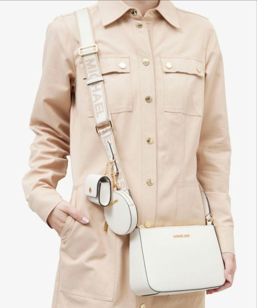 MICHAEL KORS ベージュ ショルダーバッグ　クロスボディ