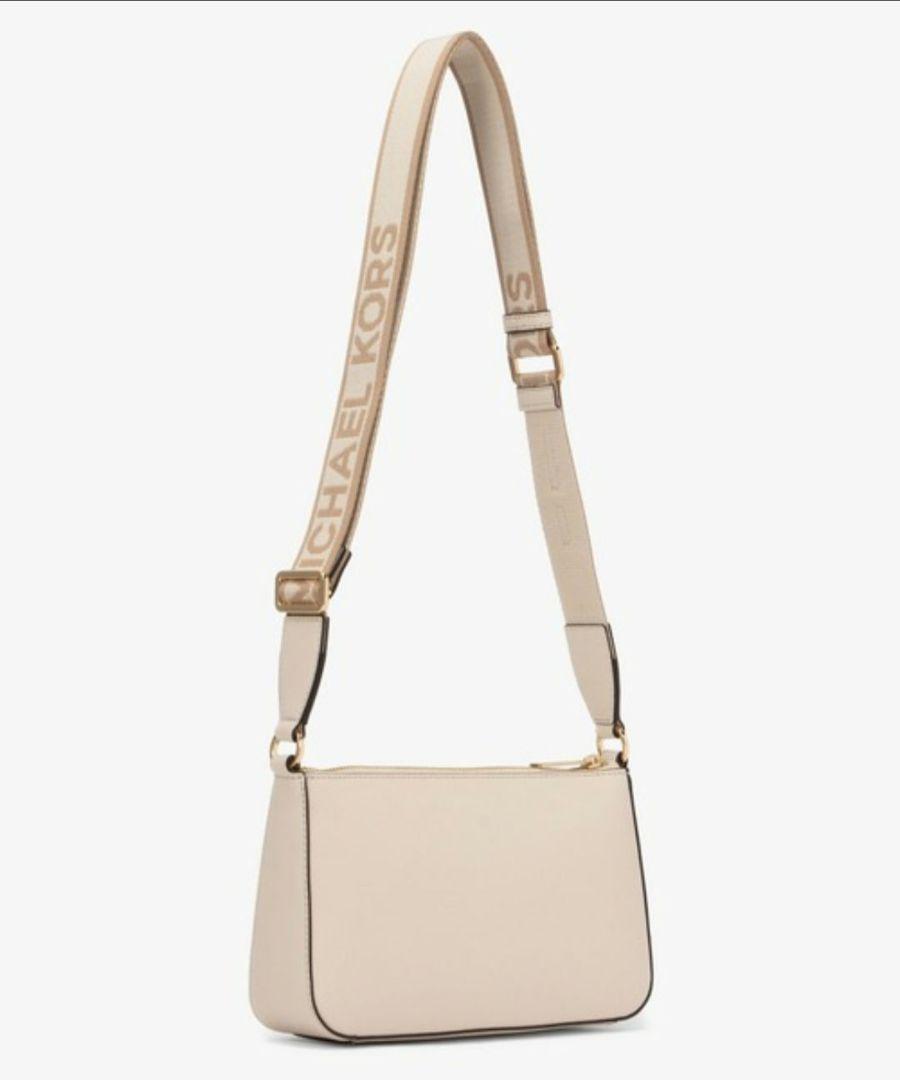 MICHAEL KORS ベージュ ショルダーバッグ　クロスボディ