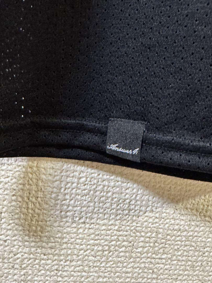 answer4 アンサー4 ドライスリーブレスTシャツ XL Answer4 / Dry Sleeveless Tshirt (Black) | 道がまっすぐ