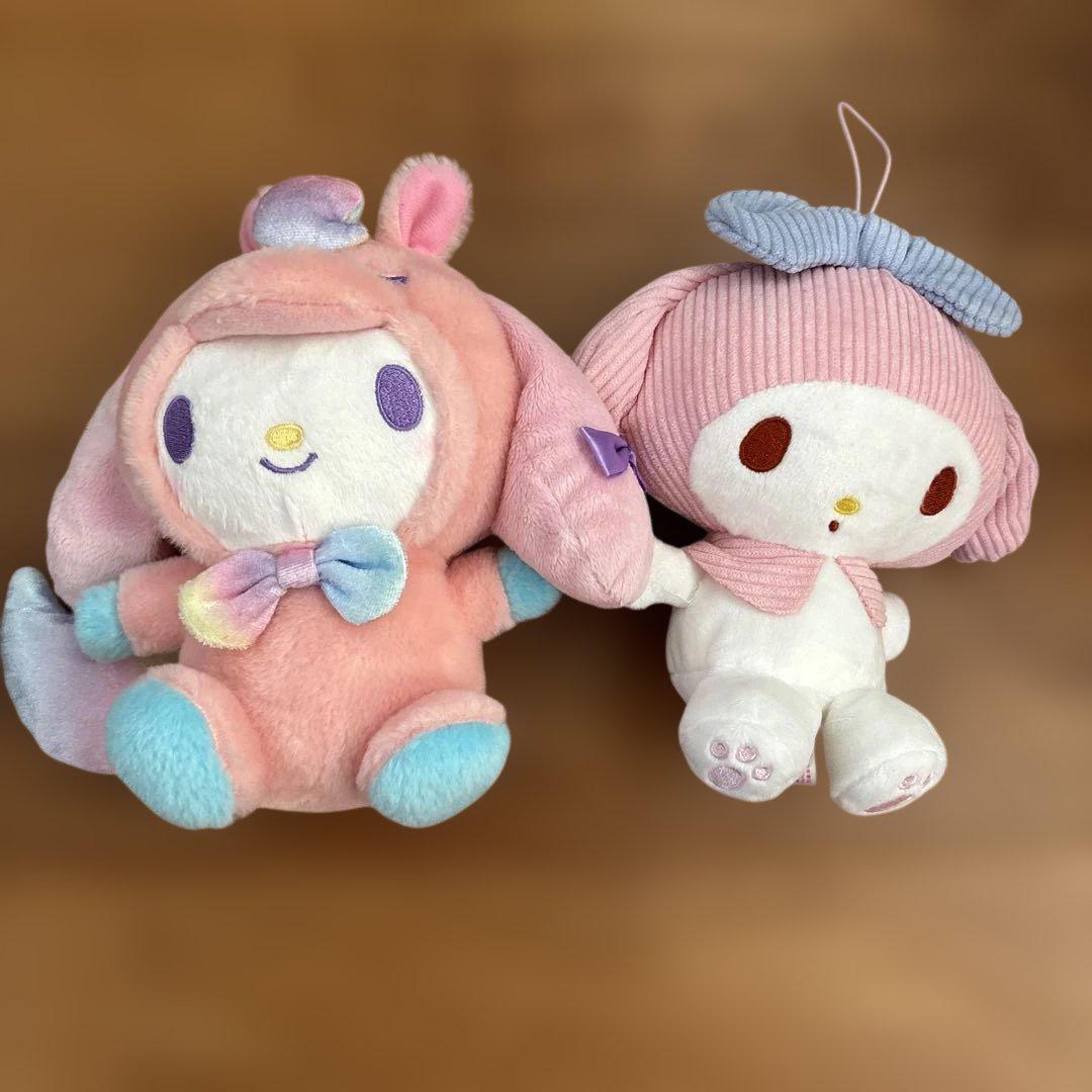 MY MELODY ぬいぐるみセット Plush Toy My Melody (Midnight Melocro)