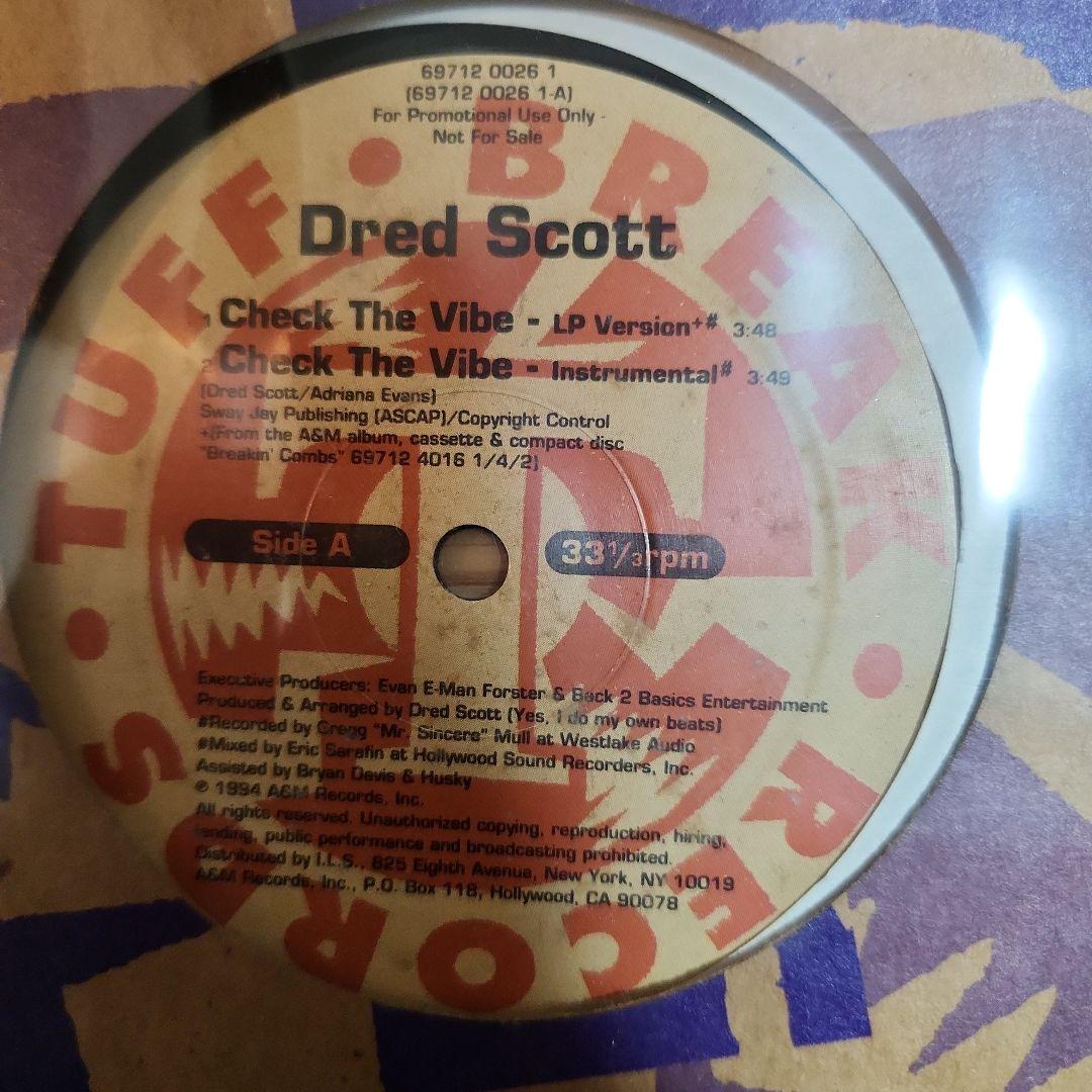 Dred Scott Check The Vibe 12インチシングル