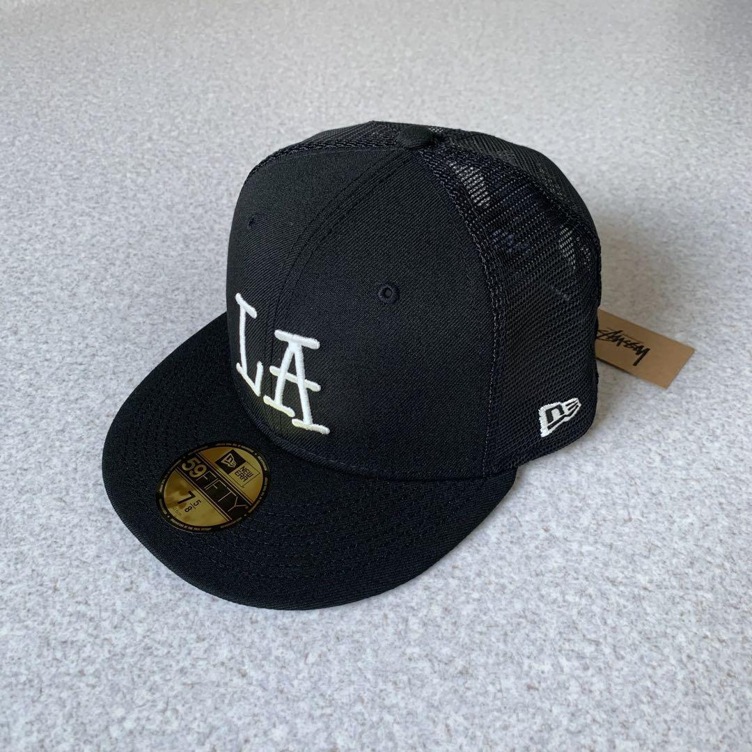 帽子 STUSSY LA MESH BACK NEW ERA CAP 7 5/8