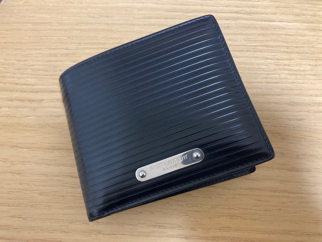 SAINT LAURENT PARIS 二つ折り財布 ウォレット