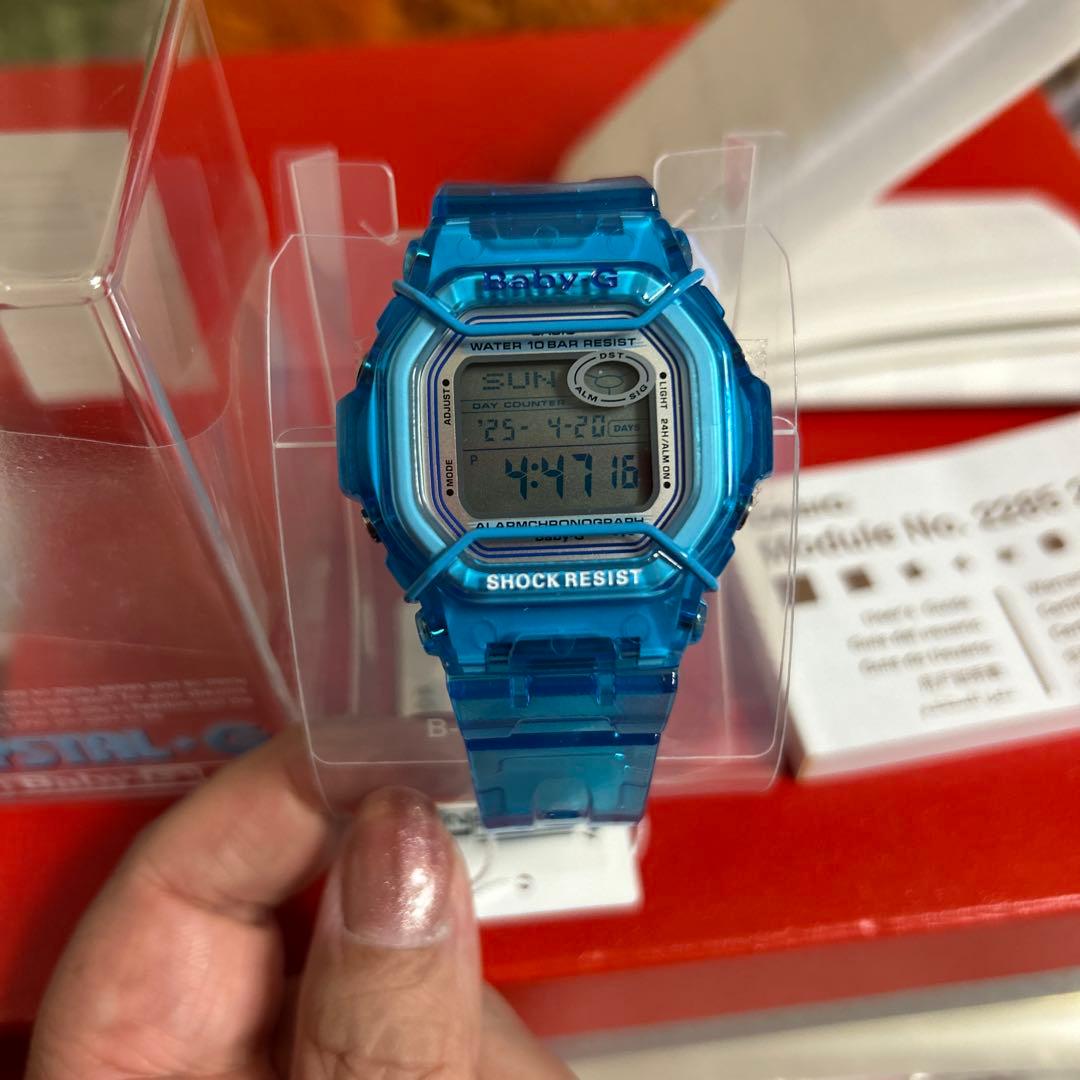 Baby-G Crystal G ブルー 2415