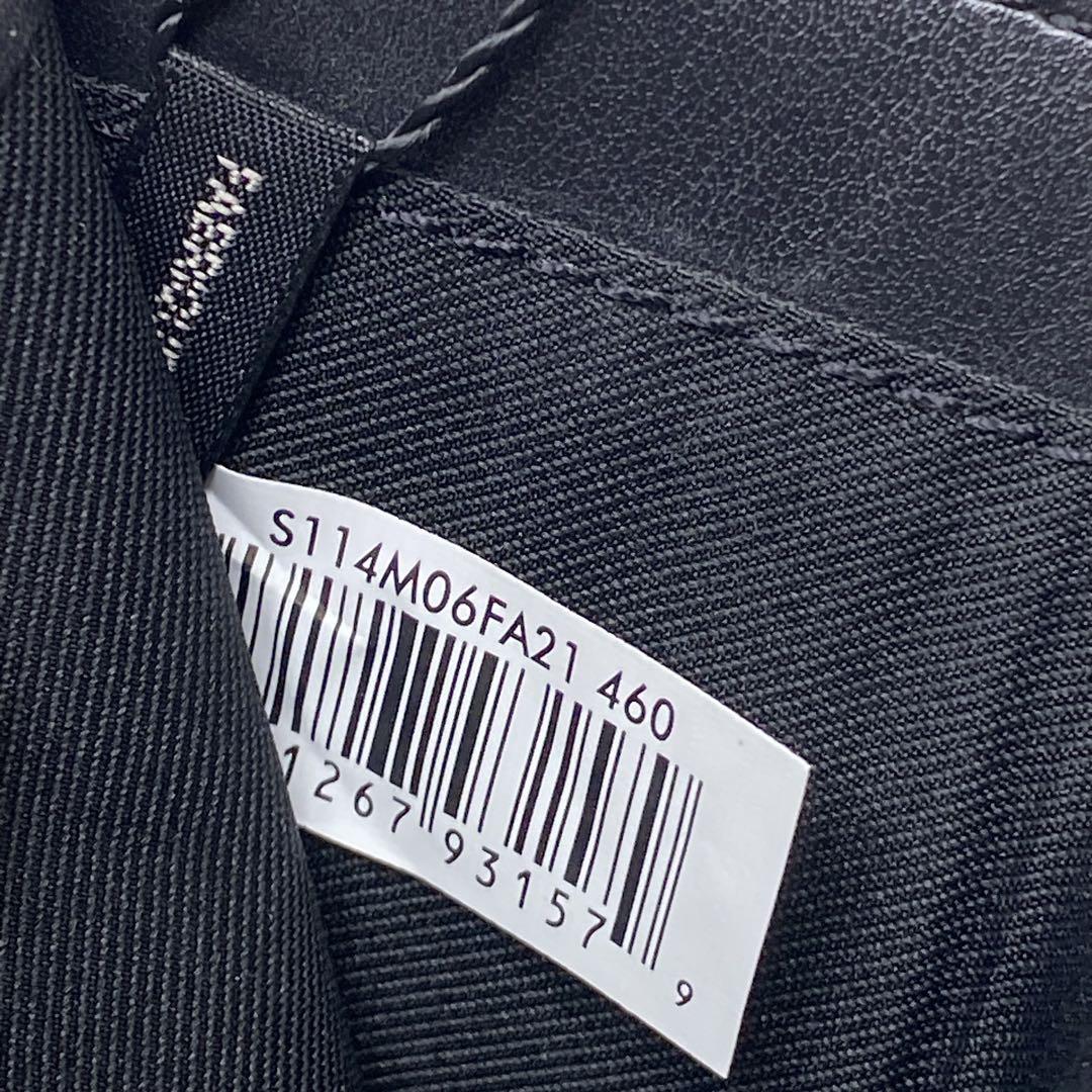 MARC JACOBS 三つ折り財布 花柄 財布 ネイビー マークジェイコブス