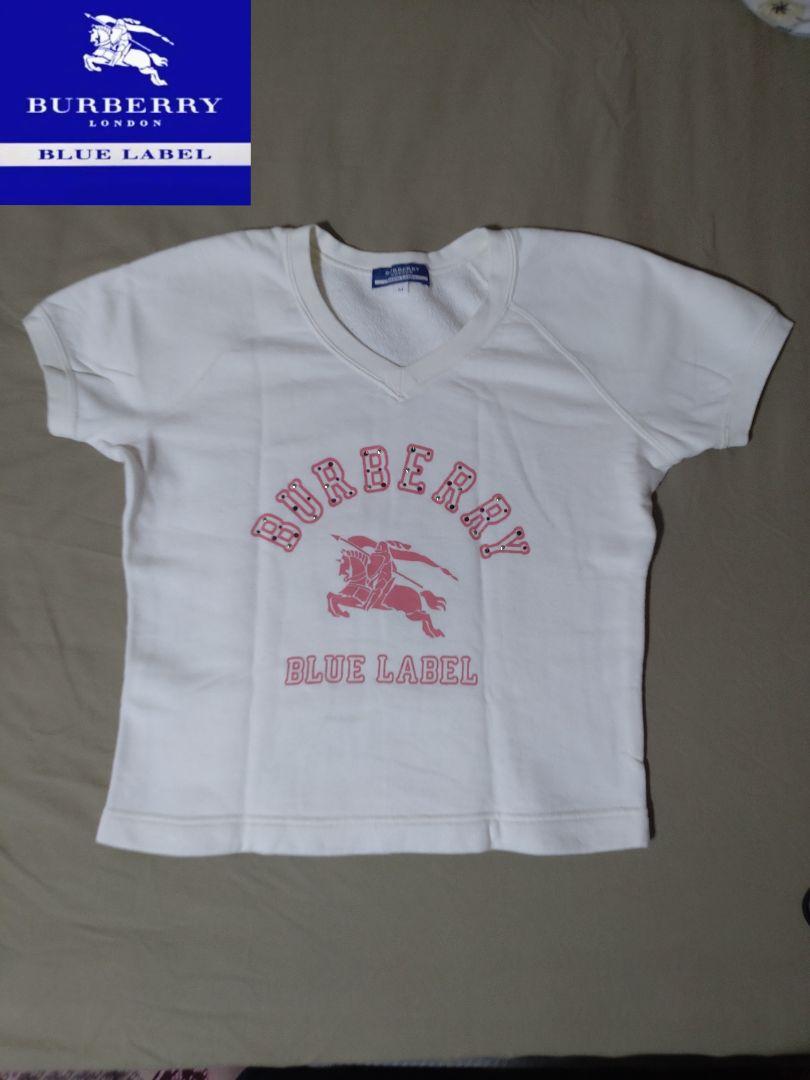 BURBERRY BLUE LABEL スウェット Tシャツ M size BURBERRY BLUE LABEL スウェット Tシャツ M size