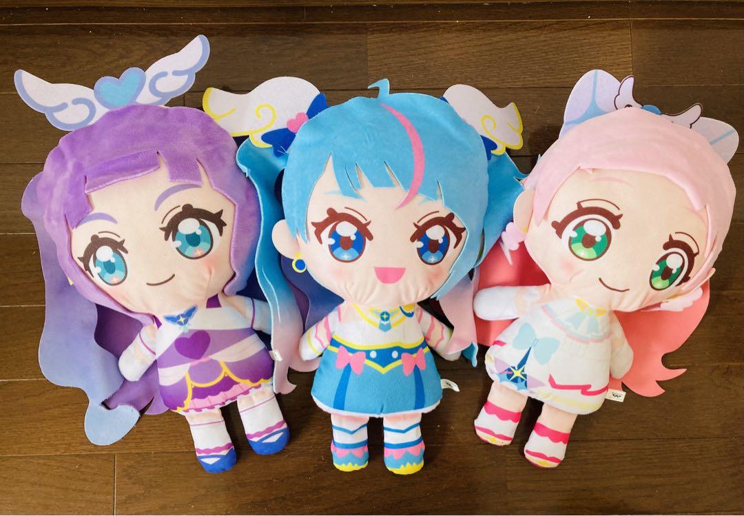 ひろがるスカイ！ プリキュアめちゃもふぐっとぬいぐるみ 3体