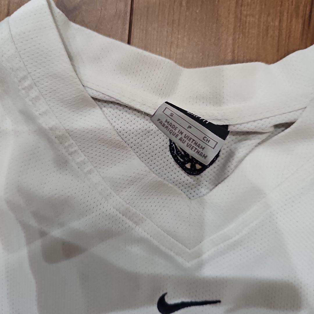NIKE - 00s NIKE ジップアップ ナイロンジャケット 半袖 y2k 黒