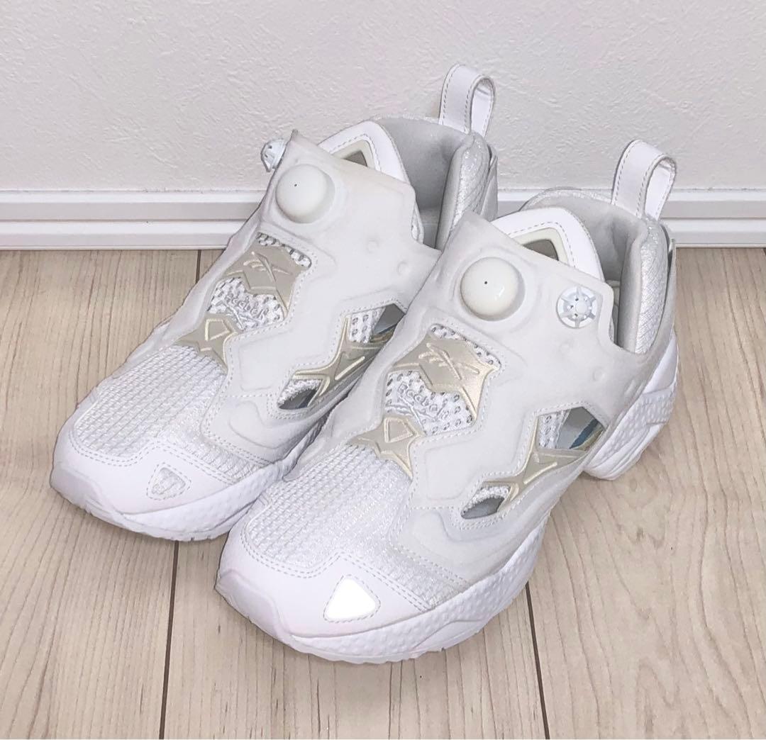 24cm 良品 REEBOK INSTA PUMP FURY 95 ホワイト 白